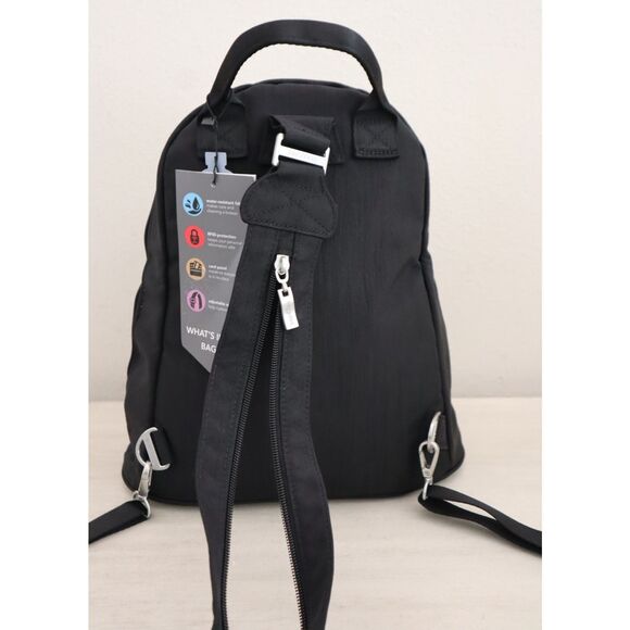 Baggallini Women's O/S Black Naples Convertible Sling Bag Backpack - Picture 11 of 16